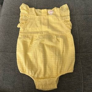 NWOT Cat and Jack Baby Girl Yellow Bubble